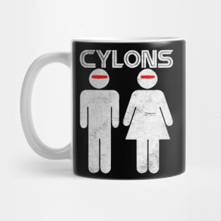 Cylons robot Mug